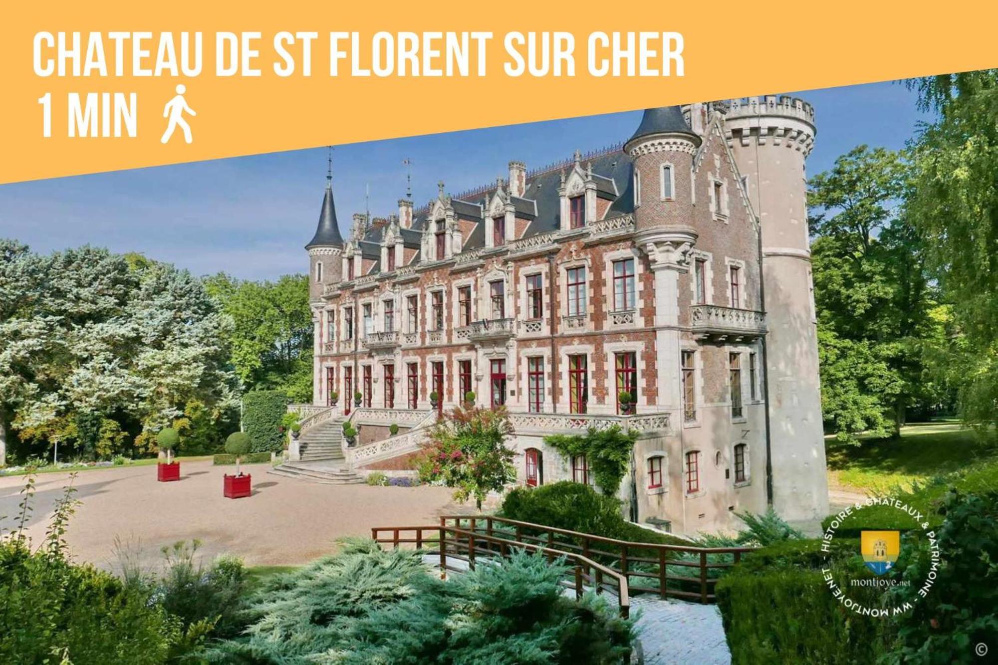 L'Escale En Amerique - Home Homy Saint-Florent-sur-Cher Eksteriør bilde