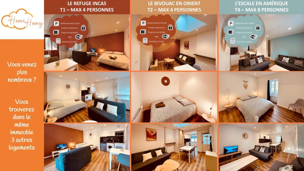 L'Escale En Amerique - Home Homy Saint-Florent-sur-Cher Eksteriør bilde